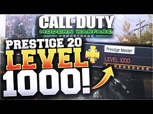 MODERN WARFARE REMASTERED - LEVEL 1,000 UNLOCKED IN MWR! PRESTIGE 20 AND LEVEL 1,000 MWR CONFIRMED!