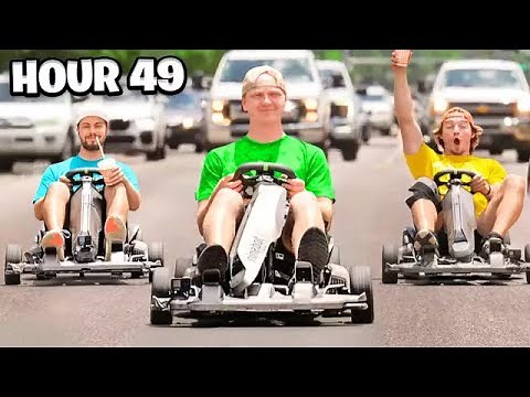 Spending 100 Hours In Go Karts
