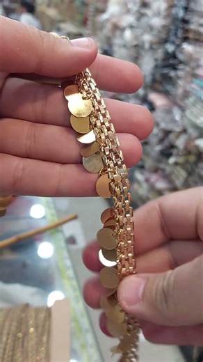 Metal Coin Lace #tik #fyp #zaincosmetics #foryoupage #viral