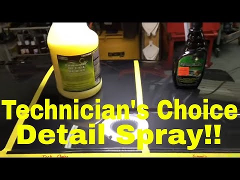 Technician's Choice TEC 582 Ceramic Detail Spray VS Simoniz Ceramic Wax!!