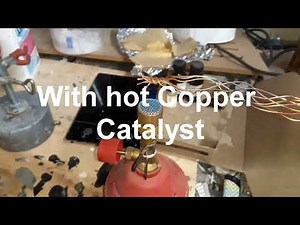 Making Formaldehyde with a Copper Catalyst at home DIY