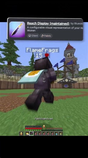 ‪@FlameFragsMC‬ SECRET MODS!!! 😎 #minecraft #gaming #mincraftpvp #minecraftshorts #mcyt