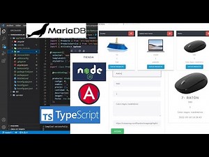 4. Creación de front-end para dar de alta, eliminar y actualizar usando Angular y TypeScript