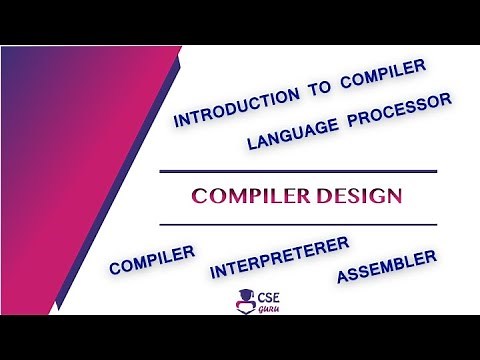 Introduction to #Compiler | Compiler Vs Interpreter | Language Processor | Lec 1 | Compiler Design