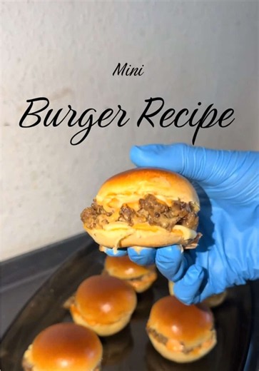 Mini-Burger Rezept: Einfache Cheesy Mini-Buns in 9 Schritten