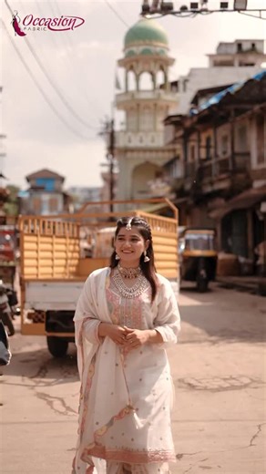 OCCASION FABRIC on Instagram: "💫 Elegant & Classy Style “Occasion Fabric — Har Shaadi Ke Liye Perfect Look! 👰✨ Pakistani Wedding Dresses, Garara aur Gown ka Royal Collection ab aapke liye!” #pakistanifashion #bharuch #tranding #tawakkalfabrics #fashionstyle #wedding #eidcollection #pakistaniwedding #seasonal"