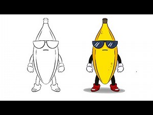 How to draw Stumble guys | Banana Guy