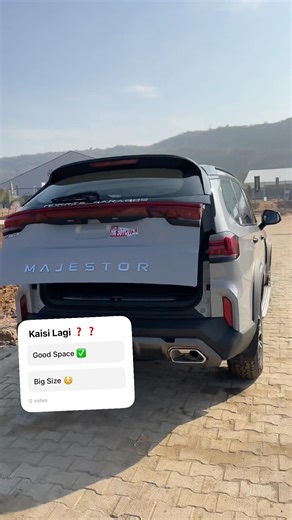 MG New Car Boot Space 😳 #shorts