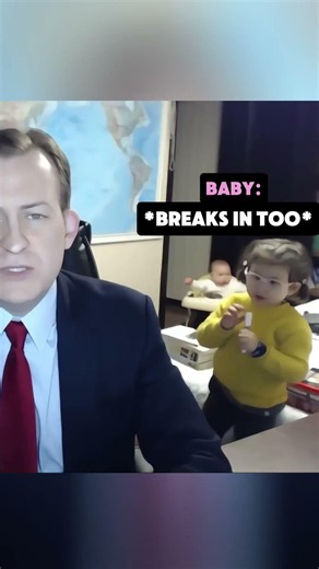 His Kids Broke Into His Interview ❤️💜
