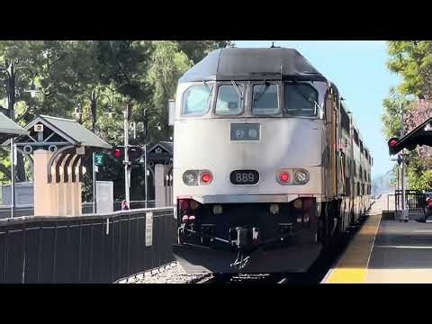 Omnitrans foothill transit @ Metrolink trains At upland Montclair @ Claremont 2/22/26
