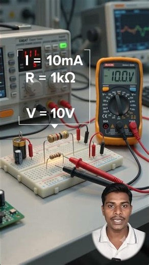 How Does Voltage Work ⚡ Electrical Basics #shortvideo #resistance #shortsfeed