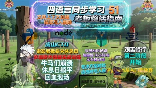 Python/JS/GO/JAVA四语言同步学(第五十一章_文件上下文创建读取写入删除)看完这篇上下文自动处理文件就通透了