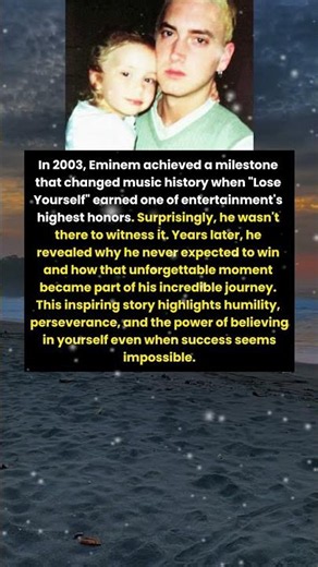 Eminem Made Oscar History... But Slept Through the Biggest Moment of His Career