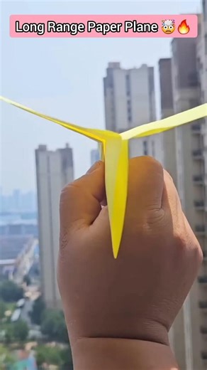 Long Range Paper Plane Tutorial 🤯🔥 #shorts