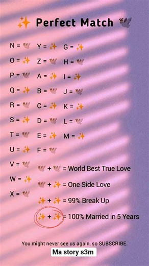 The Initial Game: Is Your Crush Your "Perfect Match"? ✨💖