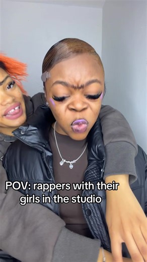 Rappers in the Studio with Their Girls: A Unique POV
