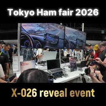 ICOM X-026 Reveal Event in Tokyo Ham Fair 2026 #X-026 #ICOM #IC-7110