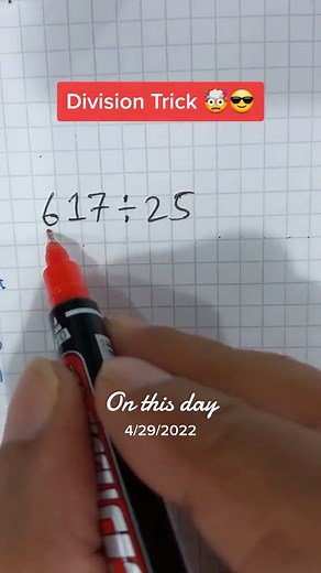 Division Trick Email at info@guinnessandmathguy.com for one-on-one...