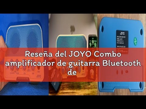 Reseña del JOYO Combo amplificador de guitarra Bluetooth de 5 W, recargable, pequeño, mini amplifica