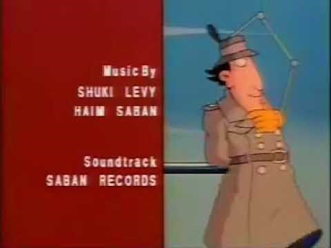 Inspector Gadget (1983) closing credits with DIC (1983) and Saban International (1996) logos