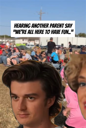 Morning competitions, woke up early just to laugh