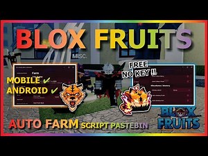 BLOX FRUITS Script No Key UPD HALLOWEEN AUTO FARM, MASTERY FARM, AUTO RAID, RACE V4, RAIN FRUIT 🎃🐯