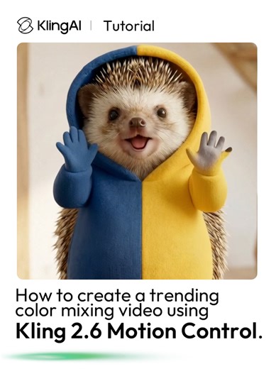 Create an Engaging Color Mixing Video with Kling 2.6