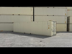 40ft High Cube NEW Shipping Container | BuiltBox LLC