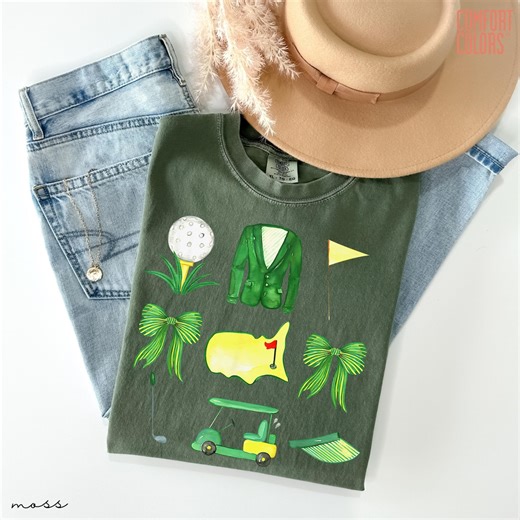 Comfort Colors® Golf Tournament Graphic Shirt, Golf Tournament, Masters Golf, Augusta Golf Shirt, Golf Shirt - Etsy