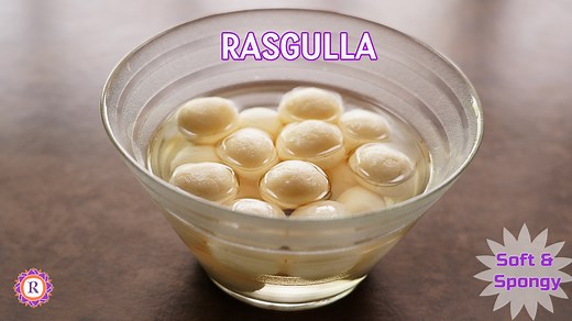 Rasgulla recipe, How to make rasgulla - Raks Kitchen