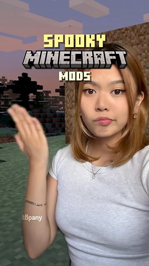 Tiffany on Instagram: "It’s scary mods time 🫨 Follow @t8pany for more✨ 🏷 #minecraft #minecraftbuild #minecraftdaily #minecraftbuilds #minecraftbuilding #minecraftmeme #minecraftpocketedition #minecraftpe #minecraftsurvival #mcpe #gaming #stream #t8pany"