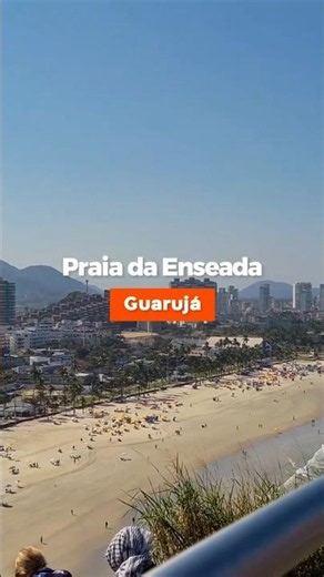 Praia da Enseada no Guarujá: O que fazer na Praia da Enseada em 60 segundos!