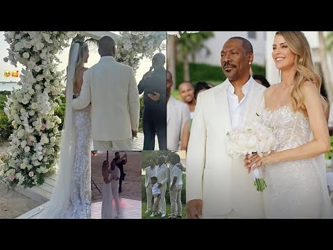 Eddie Murphy Marries Longtime Girlfriend Paige Butcher In Gorgeous Beachfront Ceremony in Anguilla