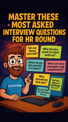 Gyaneshwar - Success Hack | 🚀 7 HR Questions You MUST Prepare Before Any Interview! 📌 Save this reel for future reference. 💬 Comment “answers” and I’ll send you a... | Instagram