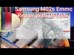 Samsung M02s Emmc Repair With UFI Box