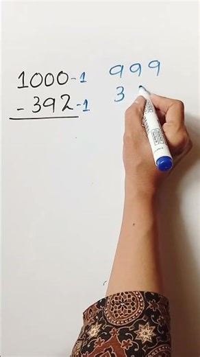 Amazing Subtraction #maths #mathematics #subtraction
