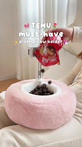 1.3M views · 3.9K reactions | This plush pillow phone holder props up devices perfectly for watching, reading, or video chatting—soft, cozy, and stress-free.   Find it at https://temu.to/m/g3m6mls6far #Temu #TemuFinds #CozyLiving | Temu | Facebook