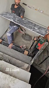 duplex Siri granite Pathar fitting #stlalon | ST Lalon