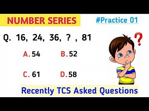 Number Series |Questions Practice | Reasoning | TCS PATTERN | USEFUL For SSC CGL,CHSL, CPO ,RRB NTPC