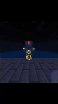 Iron Man Armour Trim Combination in Minecraft🦹‍♂️