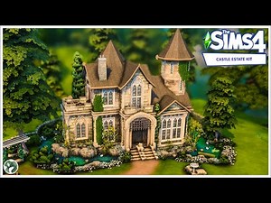 Mini Castle 🏰 The Sims 4 Castle Estate Kit | Speed Build