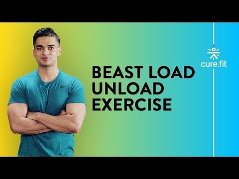 How To Do The Beast Load Unload by Cult Fit - Animal Flow Exercises | Cult Fit | Cure Fit