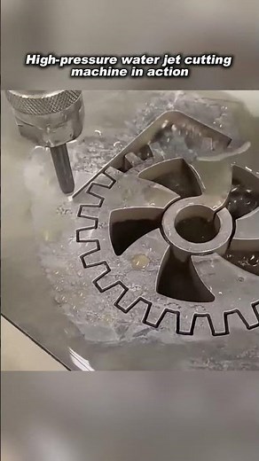 High-Pressure Water Jet Cutting