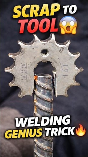 Scrap Metal to Amazing Tool 😱 Welding Hack #shorts