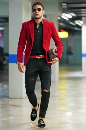 Black And Red Outfits For Guys: Latest Trends In 2024 #outfitsinspiration #trends #mensoutfits #fashionseason