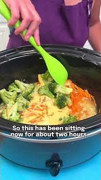 Easy, Delicious Crockpot Mac and Cheese with Broccoli