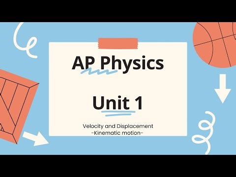 AP Physics Unit 1 - Kinematic Motions