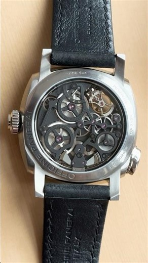 A Panerai you almost never see: the Radiomir 1940 Minute Repeater Carillon Tourbillon GMT Titanium