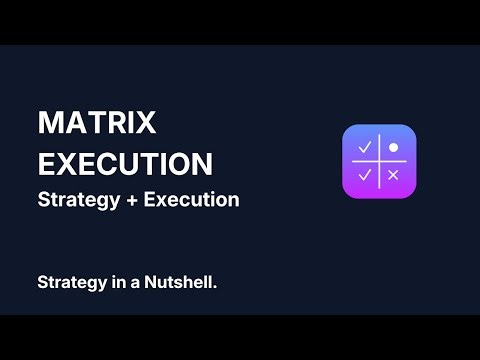 Strategy in Practice: Strategy Execution in a Matrix Organisation