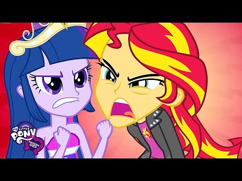 Equestria Girls | The Elements of Harmony Defeat Sunset Shimmer | MLP EG Movie